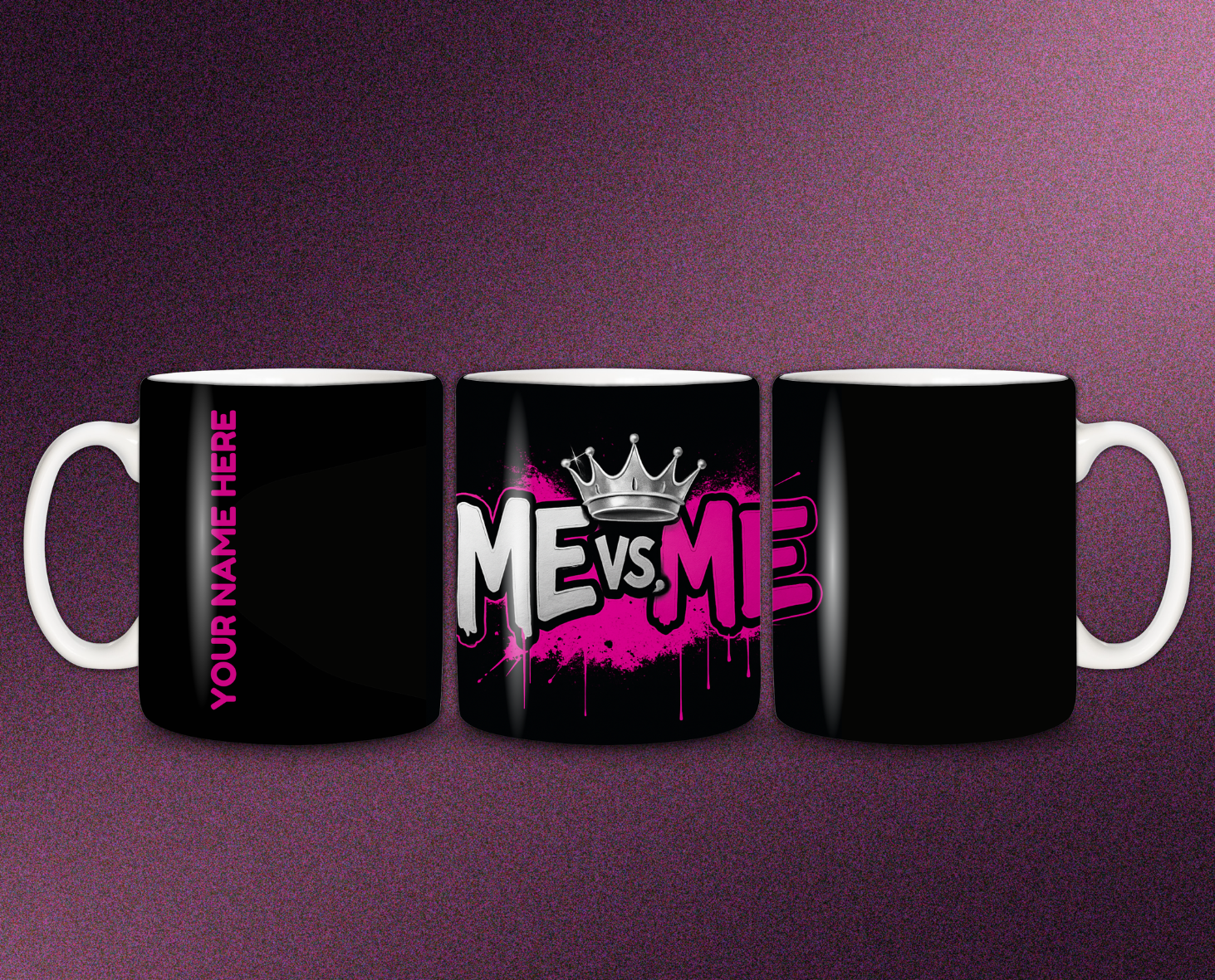 ME vs ME Empowerment Deluxe Set — Motivation Apparel + Affirmations + Tumbler + Coffee Mug