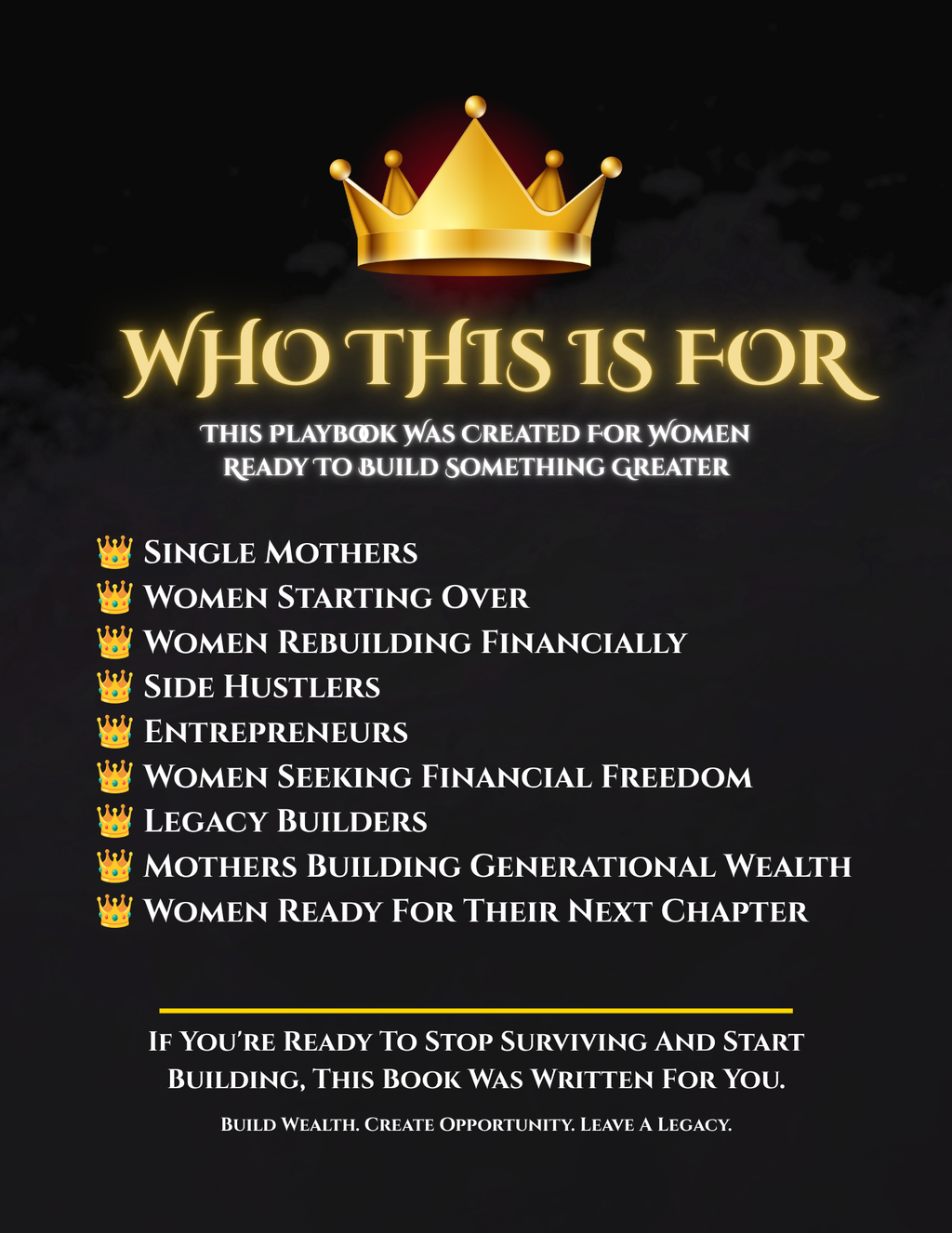 Single Mom Wealth Playbook | From Survival Mode to Legacy Building