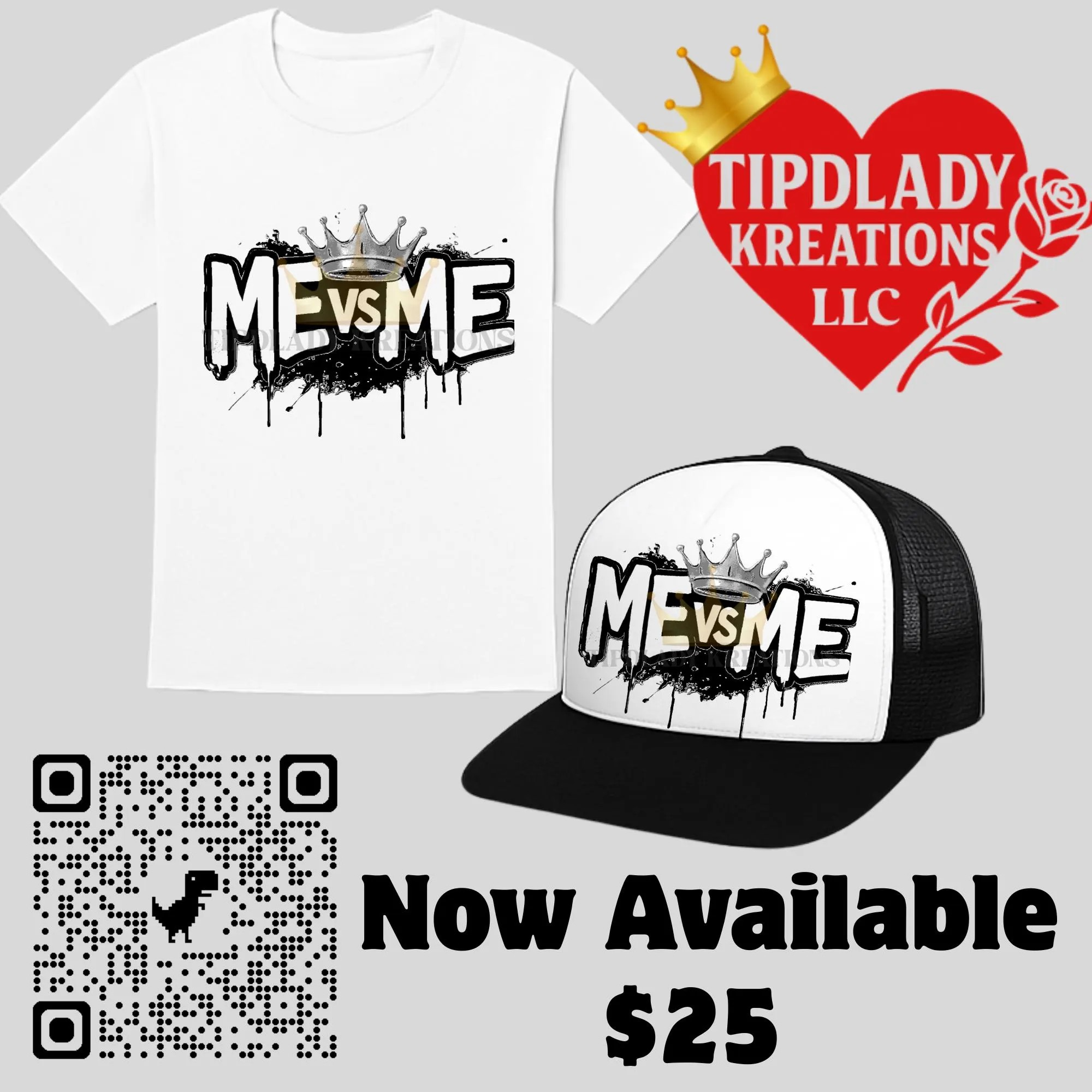 Empowerment Hat & Shirt Set: Motivational Graphic Tee, Snapback Hat