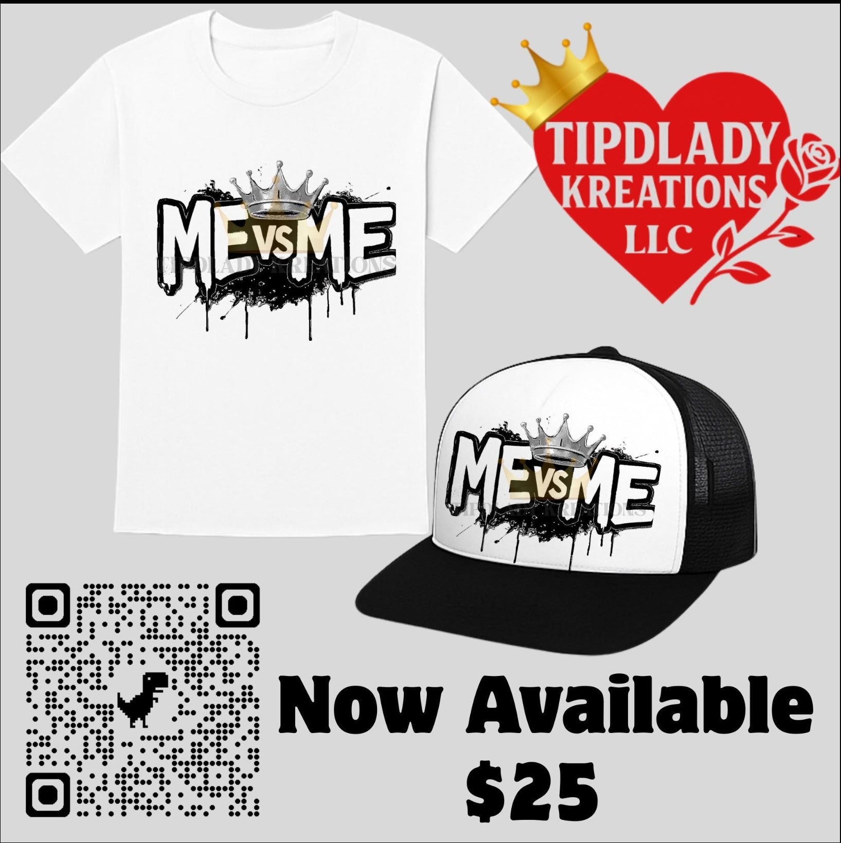 Empowerment Hat & Shirt Set: Motivational Graphic Tee, Snapback Hat