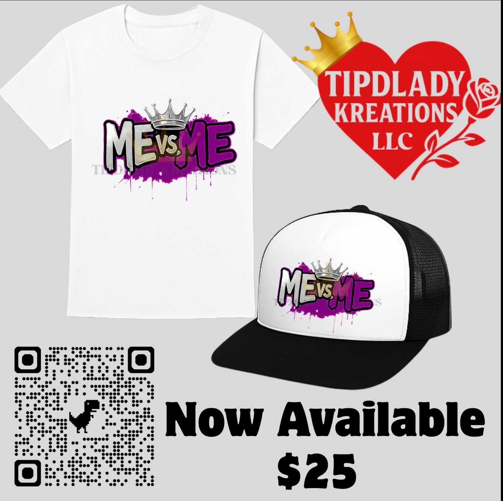 Empowerment Hat & Shirt Set: Motivational Graphic Tee, Snapback Hat