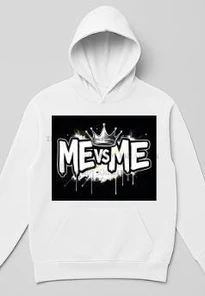 Distressed ME vs ME Hat, Hoodie or Tee: Raw Grit Edition
