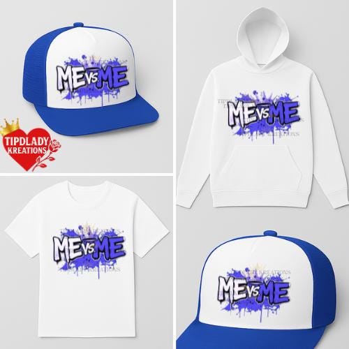 Royal Blue Power Hoodie: ME vs ME Legacy 1