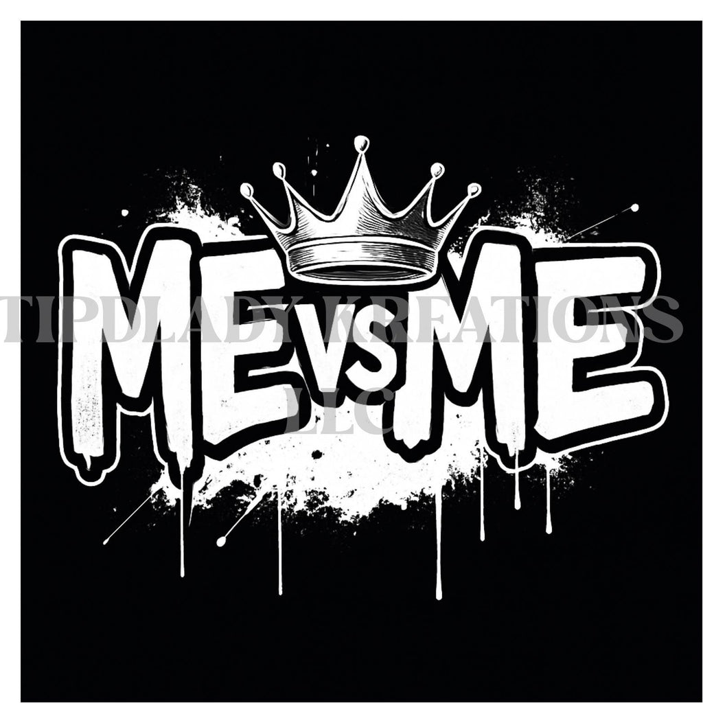 Distressed ME vs ME Hat, Hoodie or Tee: Raw Grit Edition