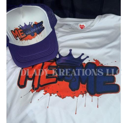 Royal Heat Edition Tee: Orange & Purple - Legacy 1 Collection
