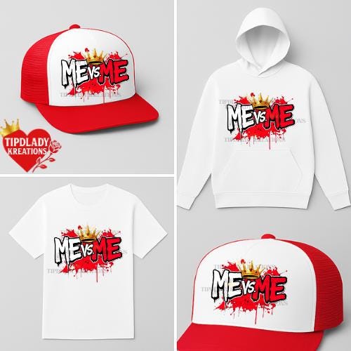 ME vs ME Legacy Edition: Red Fire Graphic Tee, Hoodie, or Hat