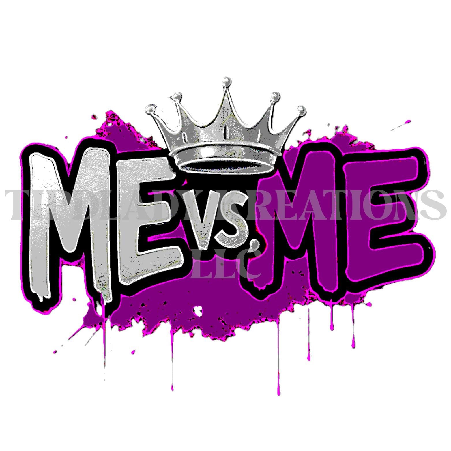 Pink & Purple Bold Streetwear, Self-Driven Warrior