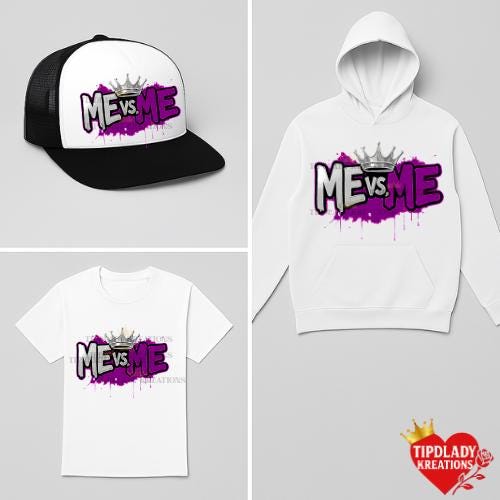 Pink & Purple Bold Streetwear, Self-Driven Warrior