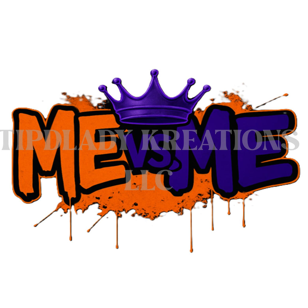 Royal Heat Edition Tee: Orange & Purple - Legacy 1 Collection