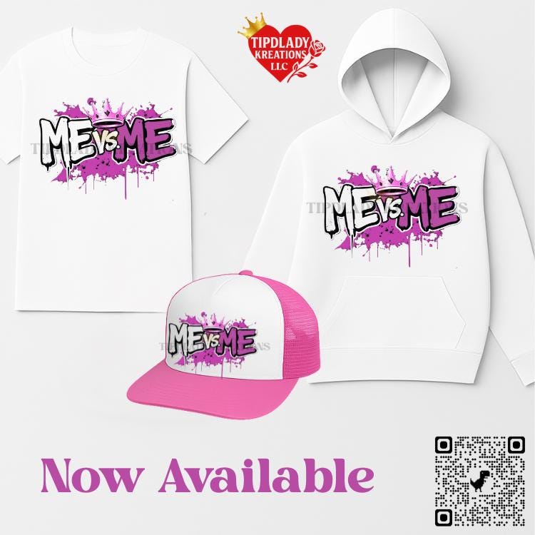 Pink Crown Empowerment Shirt & Trucker Hat Set: Motivational Apparel