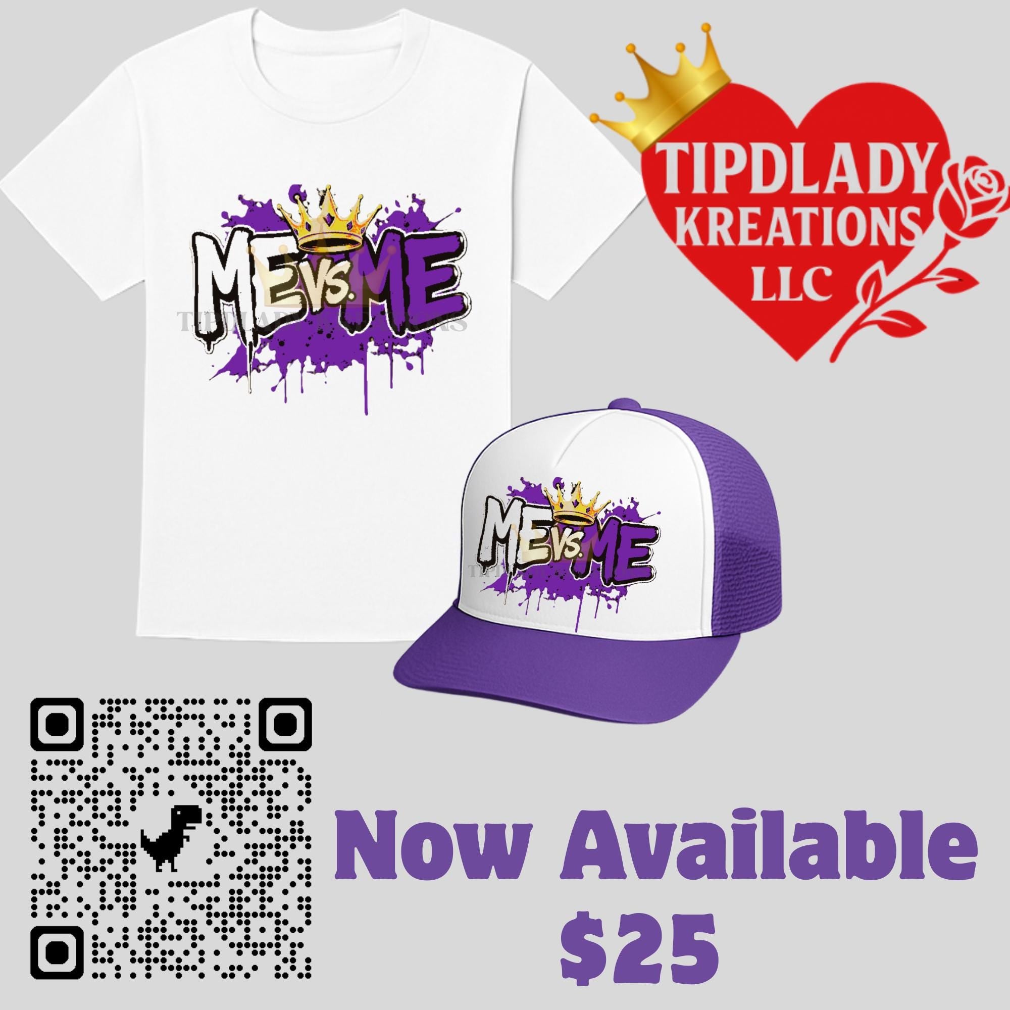 Empowerment Hat & Shirt Set: Motivational Graphic Tee, Snapback Hat