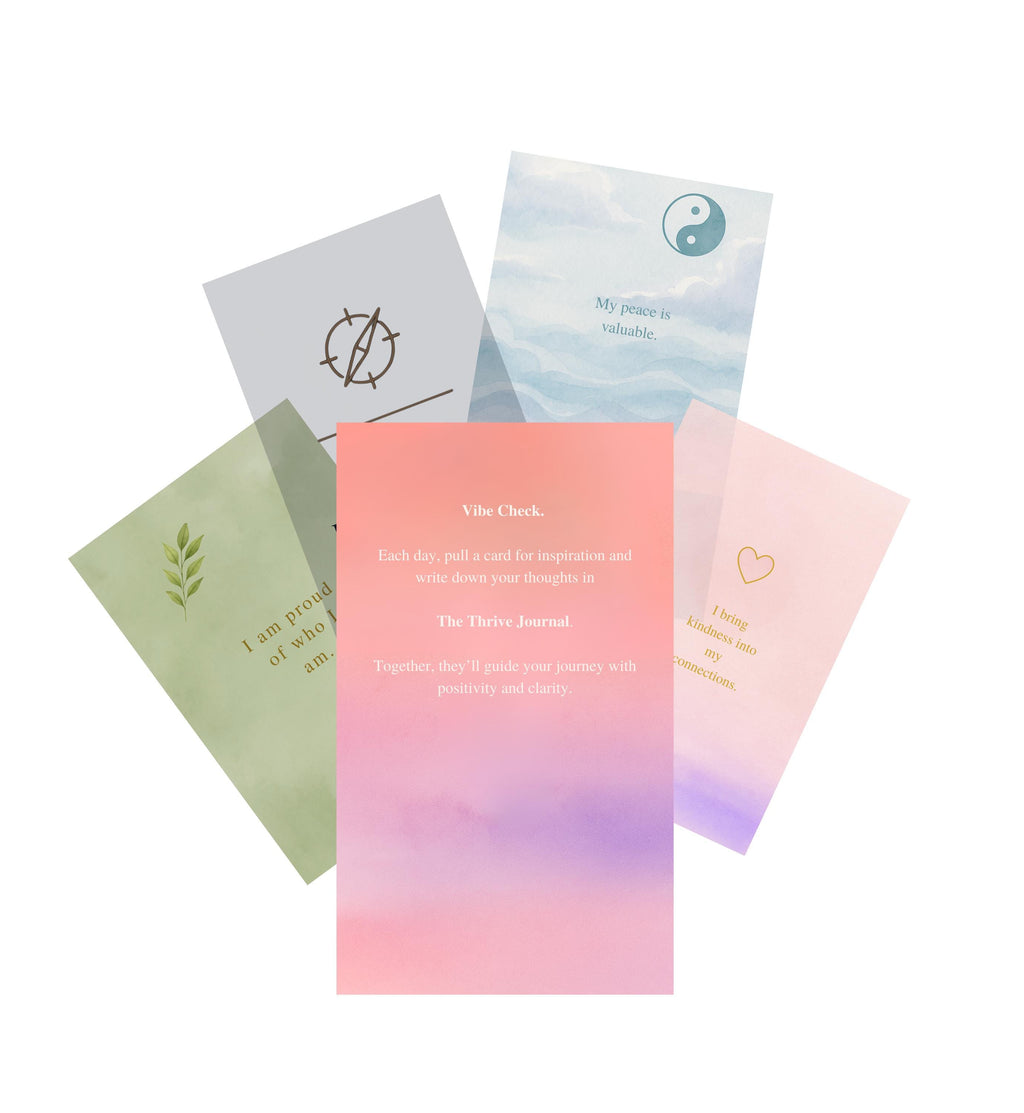 21st Birthday Journal & Affirmation Card Deck - Milestone Gift