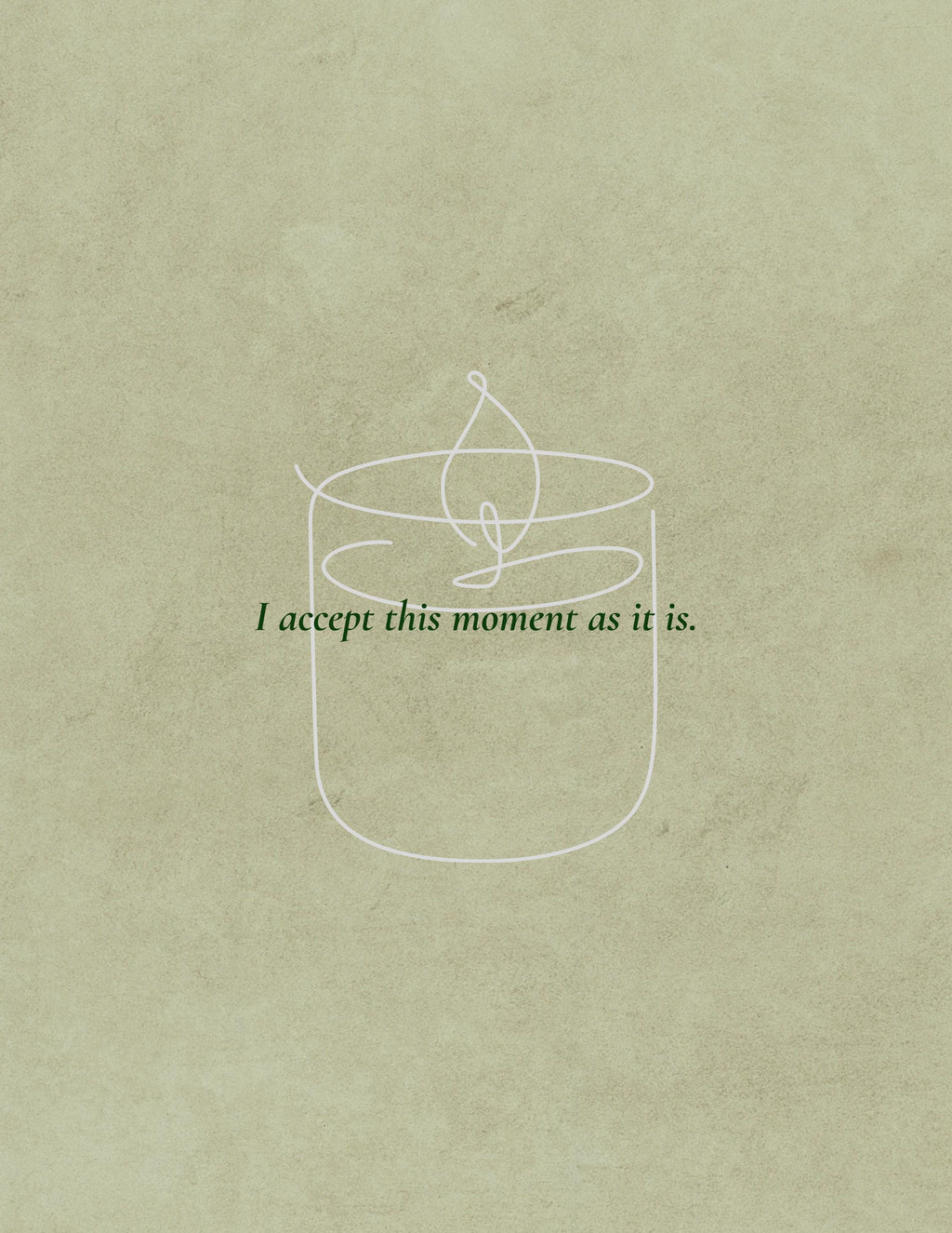 Calm Journal & Affirmation Deck | Anxiety and Stress Relief