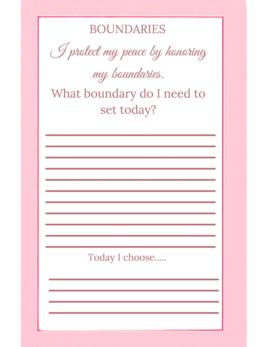 Self-Love Journal & Affirmation Card Deck: Empowerment Gift