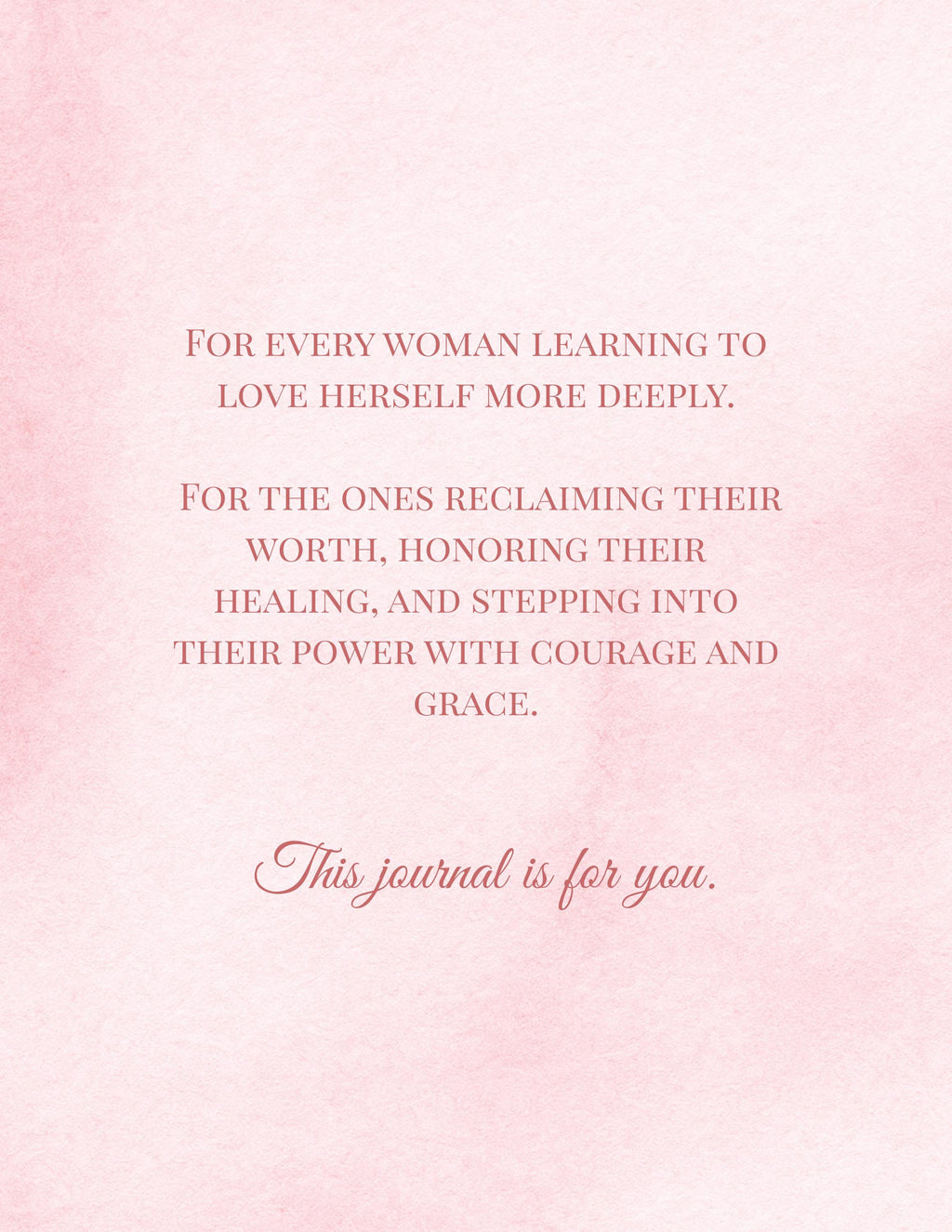 Self-Love Journal & Affirmation Card Deck: Empowerment Gift