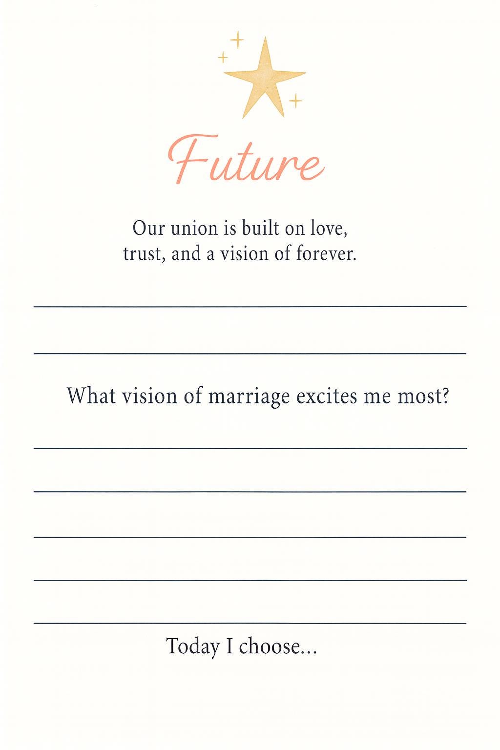 Bride-to-Be Journal & Affirmation Deck | Wedding Gift for Bride | Bridal Shower Keepsake | Engagement Self-Care Journal