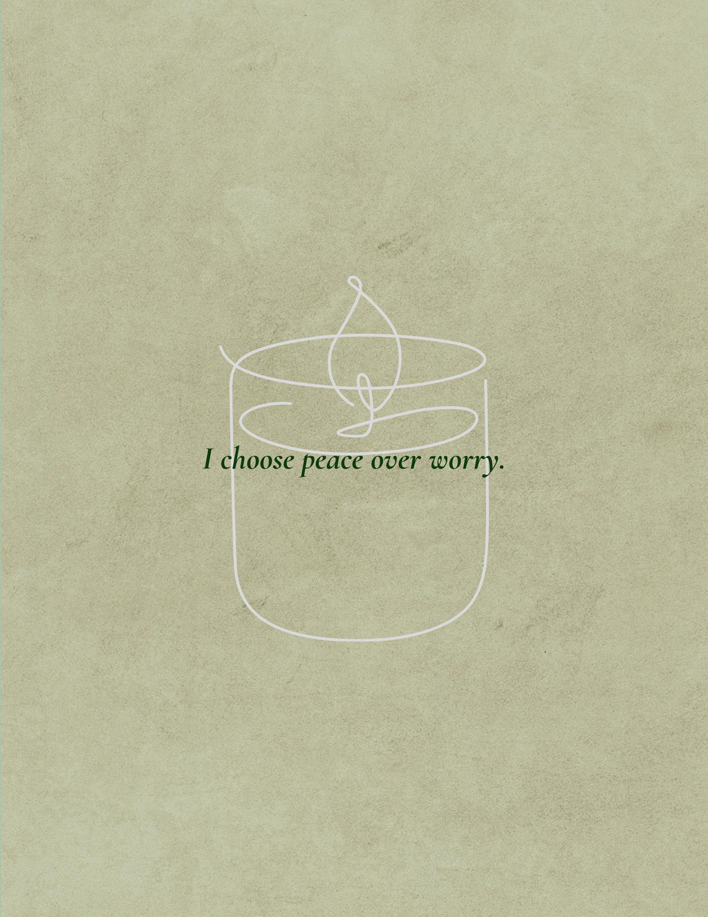 Calm Journal & Affirmation Deck | Anxiety and Stress Relief