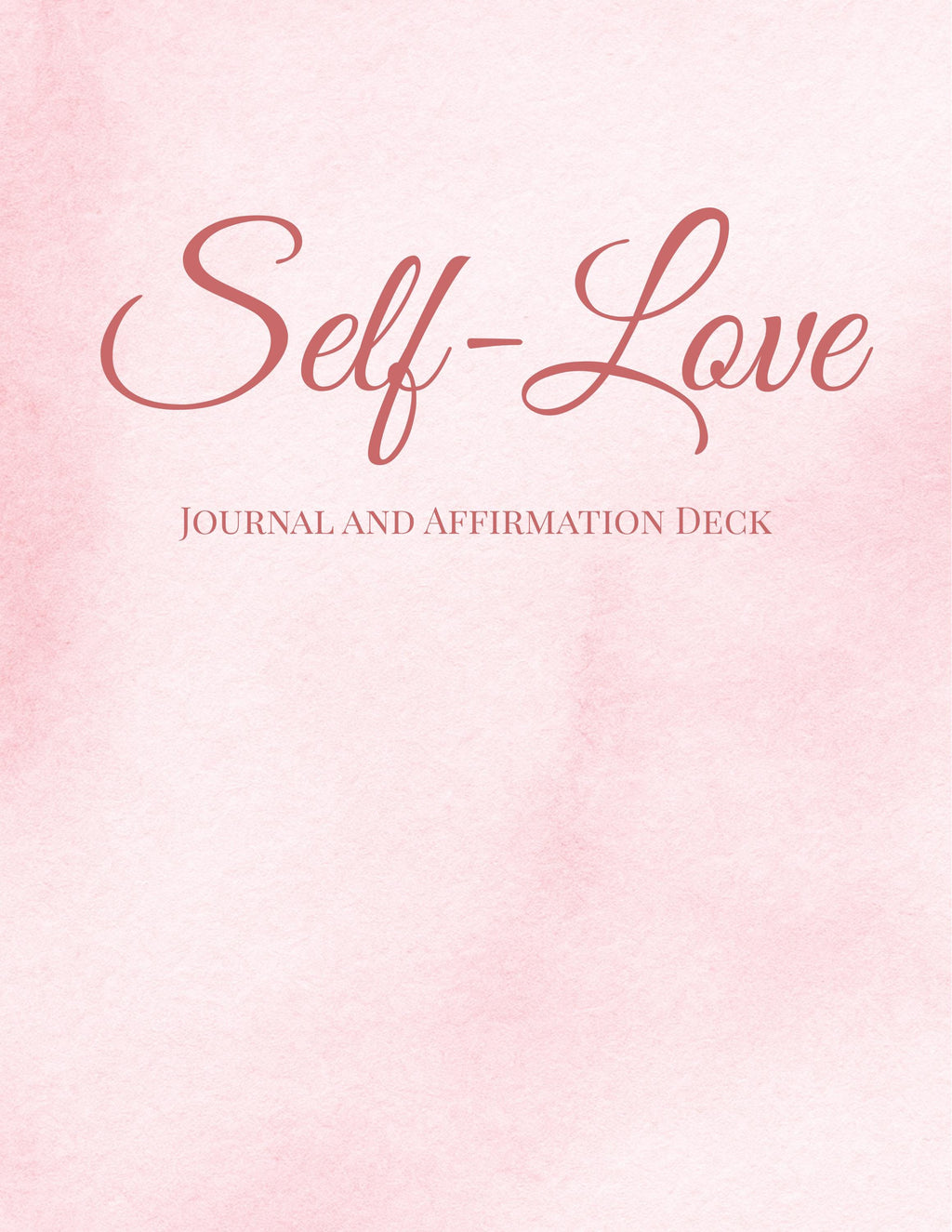 Self-Love Journal & Affirmation Card Deck: Empowerment Gift