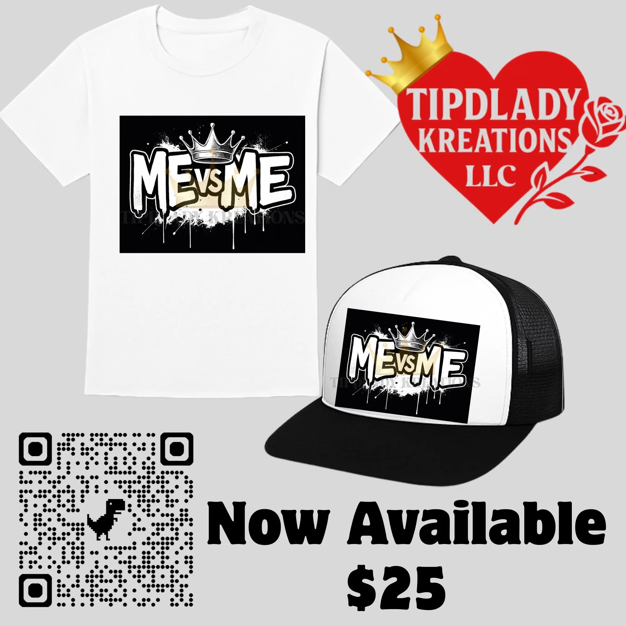 Empowerment Hat & Shirt Set: Motivational Graphic Tee, Snapback Hat