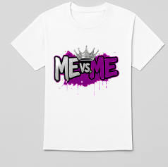 Pink & Purple Bold Streetwear, Self-Driven Warrior