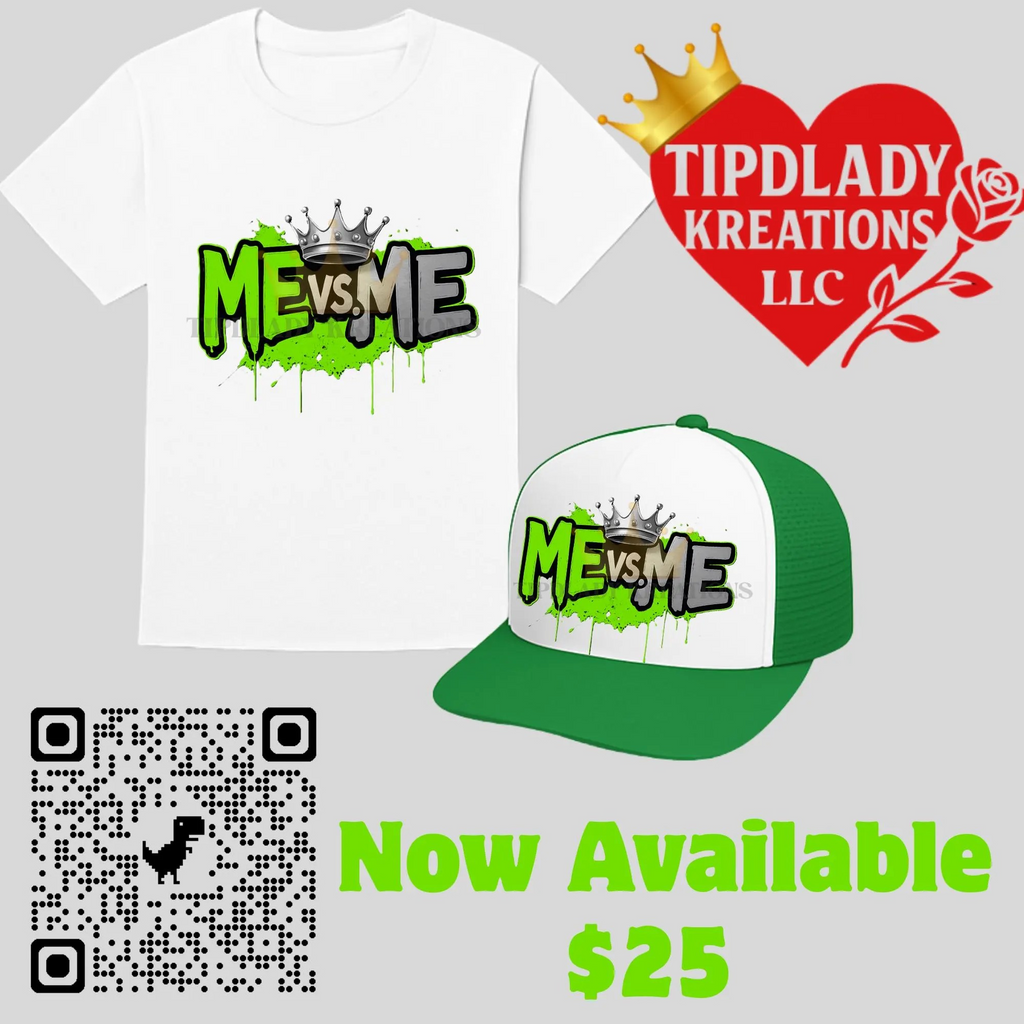 Empowerment Hat & Shirt Set: Motivational Graphic Tee, Snapback Hat