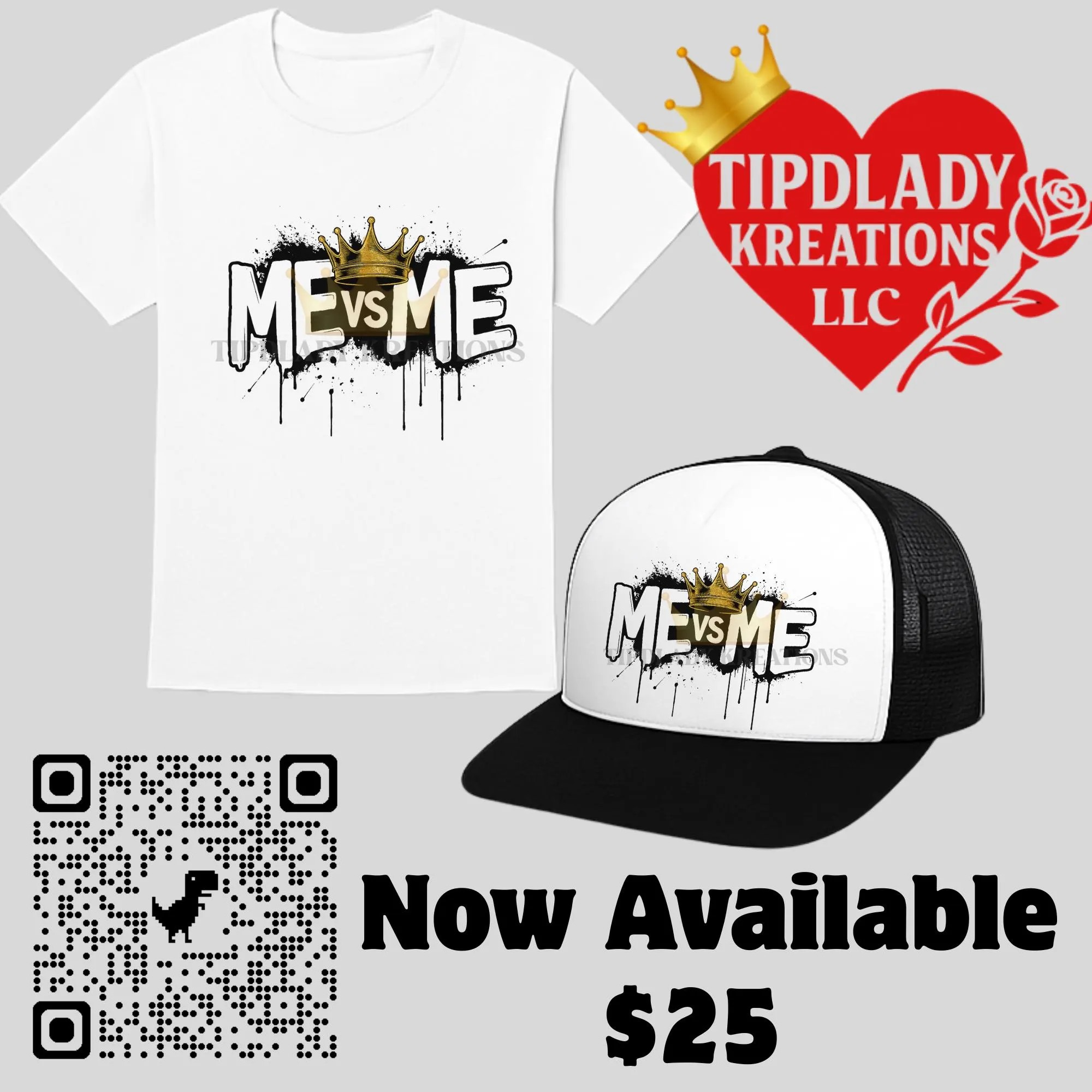 Empowerment Hat & Shirt Set: Motivational Graphic Tee, Snapback Hat